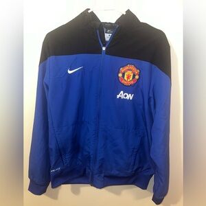 Manchester United Blue Nike Training Jacket